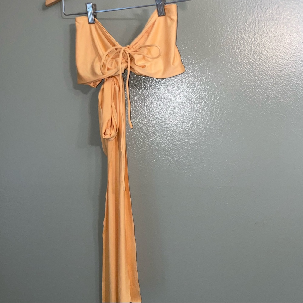 NWOT ROCHELLA TOP ORANGE Princess Polly - Picture 4 of 11